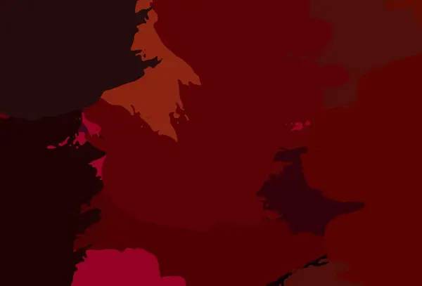Modèle Vectoriel Vert Clair Rouge Avec Des Formes Chaotiques Illustration — Image vectorielle