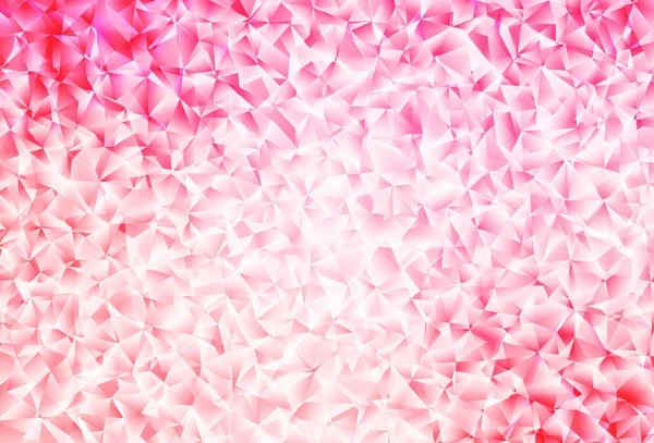 Rose Pâle Polygone Vectoriel Jaune Fond Abstrait Illustration Abstraite Colorée — Image vectorielle