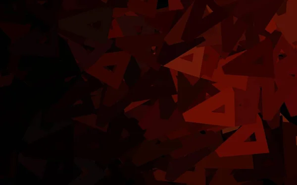 Tmavě Hnědé Vektorové Pozadí Trojúhelníky Abstraktní Gradient Ilustrace Trojúhelníky Nejlepší — Stockový vektor