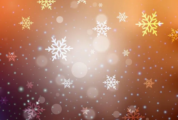 Σκούρο Πορτοκαλί Διάνυσμα Μοτίβο Χριστουγεννιάτικο Στυλ Απλή Βαθμιδωτή Απεικόνιση Χαρακτηριστικά — Διανυσματικό Αρχείο