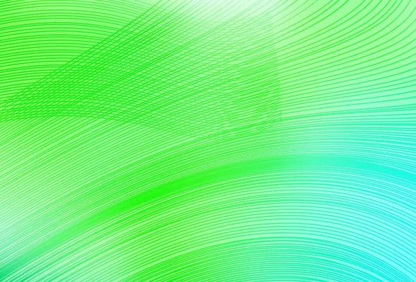 Textura Vetorial Verde Claro Com Linhas Dobradas Ilustração Colorida Estilo — Vetor de Stock