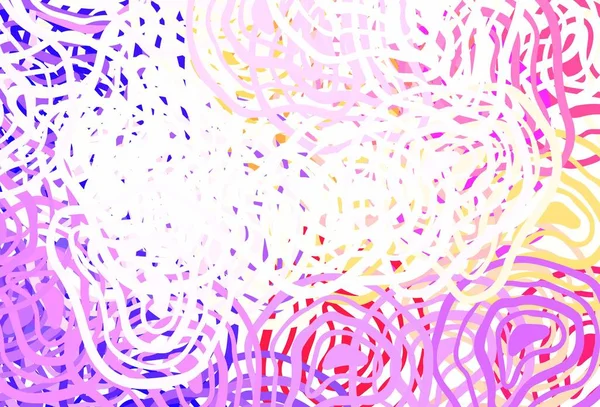 Açık mavi, soyut şekilli sarı vektör arkaplan. Soyut tarzda rengarenk gradyan şekilleri olan bir resim. Kartvizitiniz için modern tasarım.