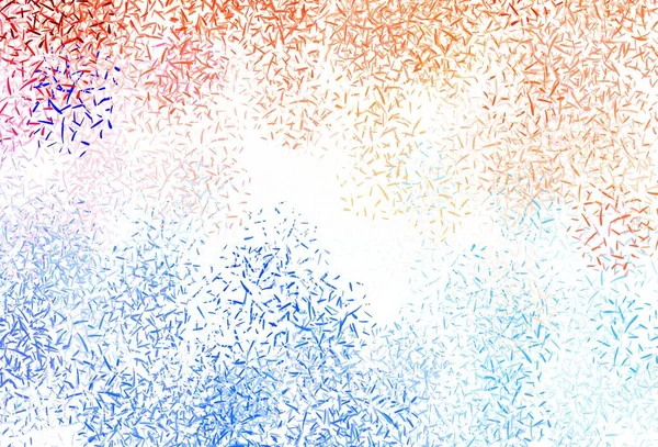ライトピンクのベクトルテクスチャとカラーライン 抽象的なテンプレート上の行とカラフルな輝くイラスト 小冊子 チラシのパターン — ストックベクタ