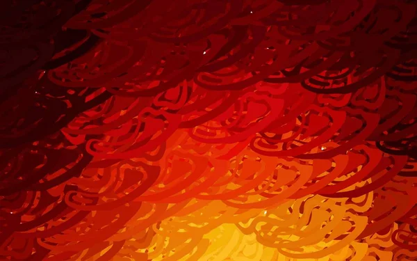 Rojo Oscuro Textura Vectorial Amarilla Con Formas Polivinosas Abstractas Formas — Archivo Imágenes Vectoriales