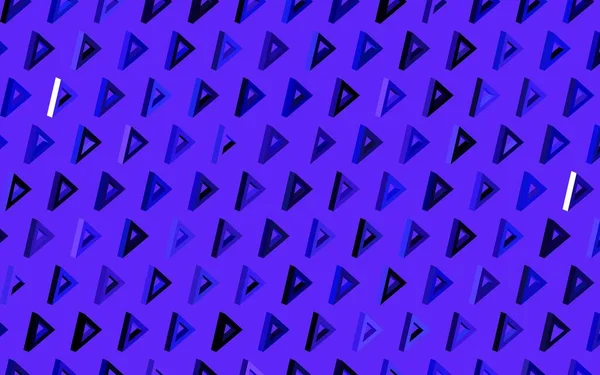 Темно Фиолетовый Векторный Узор Многоугольным Стилем Треугольники Абстрактном Фоне Красочным — стоковый вектор