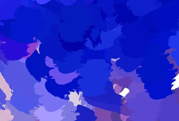 Light Pink Blue Vector Backdrop Memphis Shapes Εικονογράφηση Πολύχρωμα Σχήματα — Διανυσματικό Αρχείο