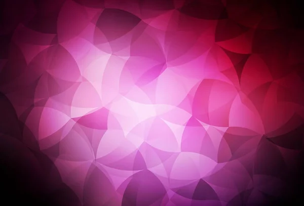 Gabarit Polygonal Vecteur Rose Foncé Illustration Abstraite Scintillante Avec Triangle — Image vectorielle