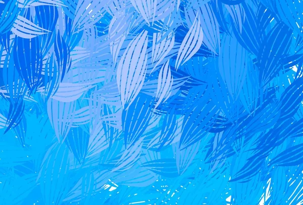 抽象的な形状のライトブルーベクトル背景 ランダムな形で抽象的なスタイルで装飾的なデザイン 壁紙のためのエレガントなデザイン — ストックベクタ