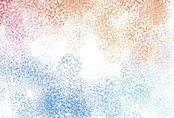 Açık pembe, düz çizgileri olan mavi vektör arkaplan. Çizgilerle modern geometrik soyut çizim. Reklamlar, posterler, afişler için desen.