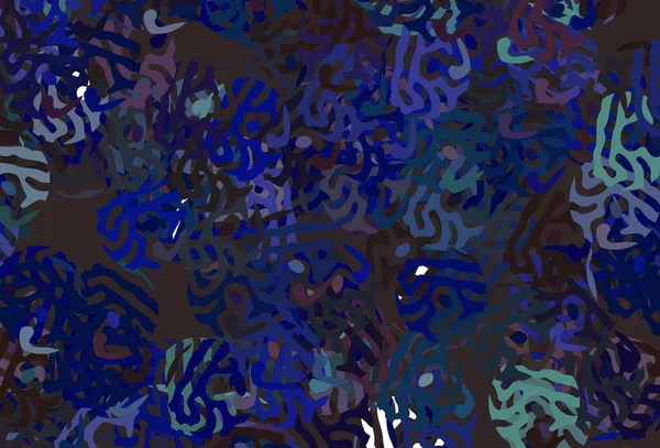 Açık mavi, soyut şekilli kırmızı vektör arkaplan. Soyut gradyan şekilli basit renkli çizimler. Web siteniz için basit tasarım.