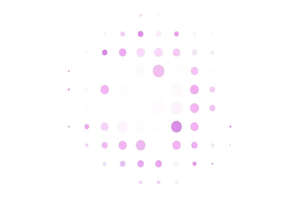 带有圆圈的浅紫色矢量模板 色彩艳丽的图画 有着模糊的自然风格的圆圈 美丽网站的模式 — 图库矢量图片