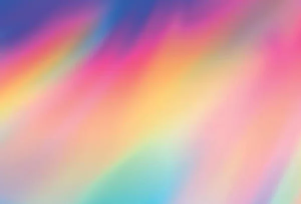 Licht Multicolor Vektor Verschwommen Glanz Abstrakten Hintergrund Bunte Illustration Abstrakten — Stockvektor