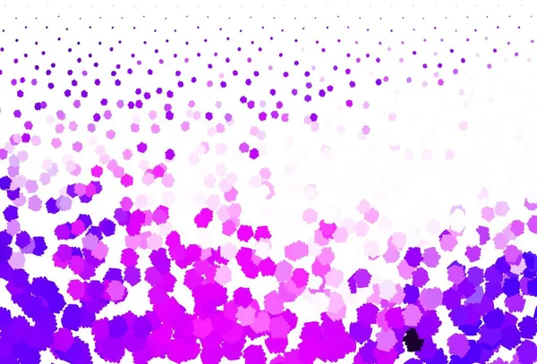 Light Purple Plantilla Vectorial Rosa Con Formas Caóticas Formas Caóticas — Vector de stock