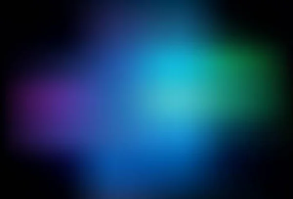 Mörk Flerfärgad Vektor Suddig Ljus Konsistens Färgglad Abstrakt Illustration Med — Stock vektor