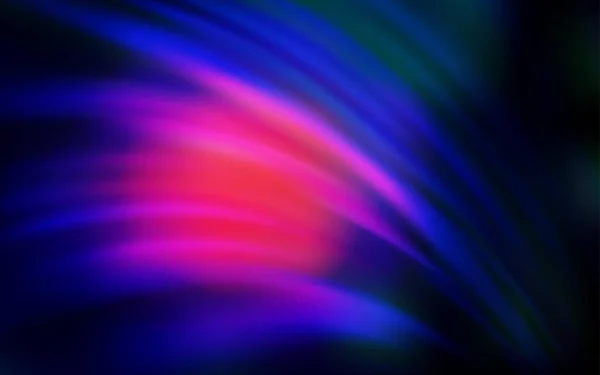 Dark Pink Blue Vector Blurred Template Glitter Abstract Illustration Gradient — Stock Vector