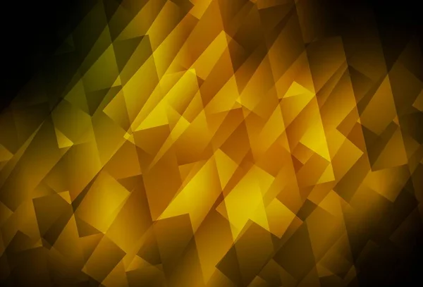 深绿色 呈长方形的黄色矢量纹理 光彩夺目的抽象插图与矩形形状 横幅的最佳设计 — 图库矢量图片
