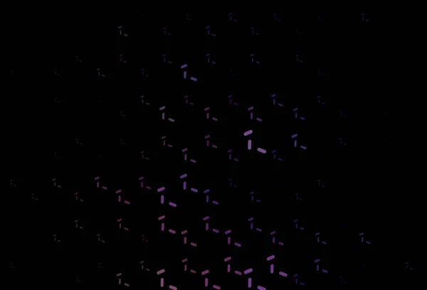 Темно Фіолетовий Рожевий Векторний Фон Прямими Лініями Розмитий Декоративний Дизайн — стоковий вектор