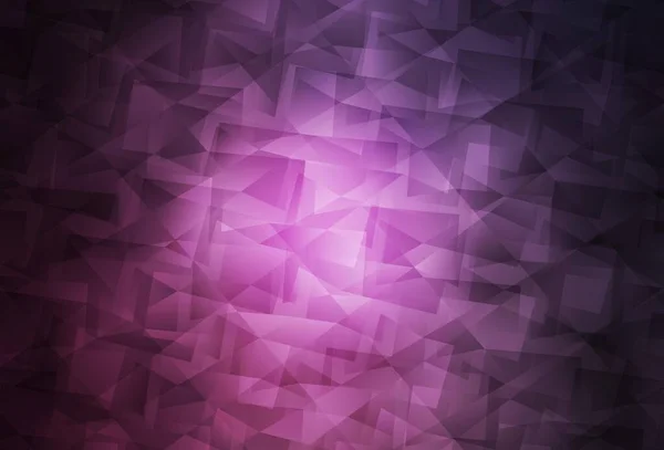 Темно Розовый Вектор Низким Поли Макетом Образец Многоугольной Формы Шаблон — стоковый вектор