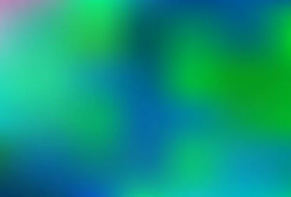 浅绿色矢量彩色抽象纹理 用渐变设计的闪光抽象图解 手机的背景 — 图库矢量图片