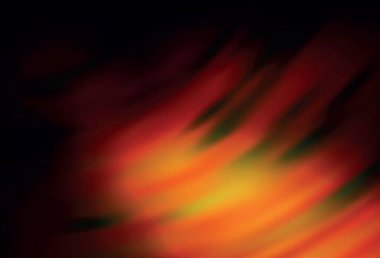 Koyu turuncu vektör arkaplanı bulanıklaştırmış. Soyut ve gradyan renkte renkli çizimler. Tasarımının yeni yolu.