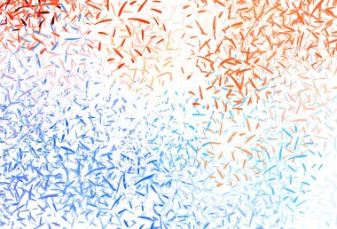 Açık mavi, renkli çizgileri olan sarı vektör dokusu. Keskin çizgili parlak renkli çizimler. İş ilanınız için akıllı tasarım.