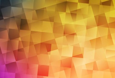 Dikdörtgenli hafif turuncu vektör arkaplanı. Soyut stil ve dikdörtgenlerle dekoratif tasarım. Reklamlar için desen.