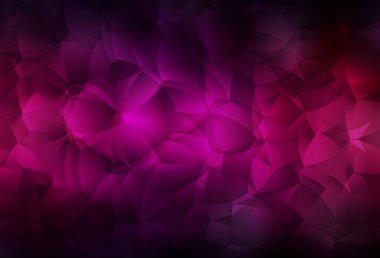 Rastgele şekilli koyu pembe vektör deseni. Soyut tarzda rengarenk gradyan şekilleri olan bir resim. İşiniz için en iyi akıllı tasarım.