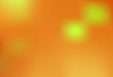 Açık Turuncu vektör bulanık ve renkli desen. Görüntü stili ve gradyanı olan yeni renkli çizimler. Web siteniz için bulanık tasarım.