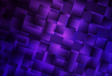 Dikdörtgenli koyu mor vektör arka plan. Soyut stil ve dikdörtgenlerle dekoratif tasarım. İş ilanınız için akıllı tasarım.