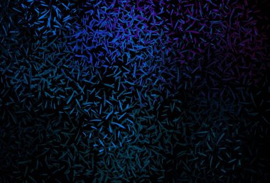 Koyu pembe, renkli çizgileri olan mavi vektör dokusu. Soyut şablon üzerinde çizgileri olan renkli, parlak bir illüstrasyon. Reklamınız, posteriniz, afişiniz için en iyi tasarım.