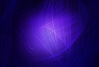 Koyu mor vektör, parlak soyut arkaplanı bulanıklaştırdı. Görüntü tarzında tamamen yeni bir renkli çizim. Web siteniz için bulanık tasarım.