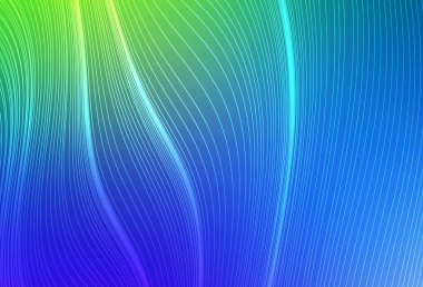 Açık mavi, yeşil vektör bulanık şablon. Görüntü tarzında tamamen yeni bir renkli çizim. İşiniz için en iyi bulanık tasarım..