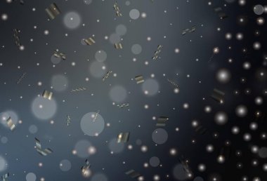 Noktalı açık gri vektör arkaplanı. Doğa tarzında bulanık halkaları olan güzel renkli çizimler. Broşürler, broşürler için temel