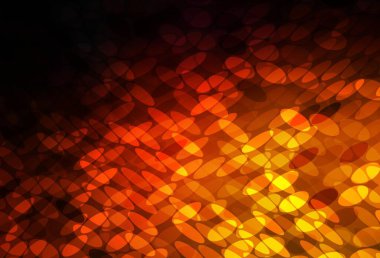 Küreli koyu kırmızı vektör deseni. Bulanık dekoratif tasarım baloncuklu soyut tarzda. İş ilanınız için tasarım.