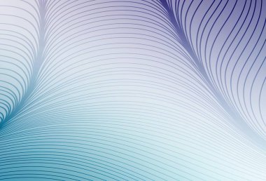 Açık Pembe, mavi çizgili vektör arkaplan. Eğilimli soyut bir çizim. Tasarımınız için desen.