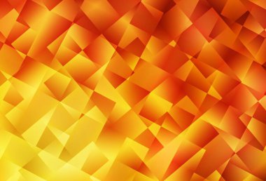 Açık kırmızı, dikdörtgenli sarı vektör arkaplan. Dikdörtgen şekilli soyut çizimler. Şablon bir arkaplan olarak kullanılabilir.