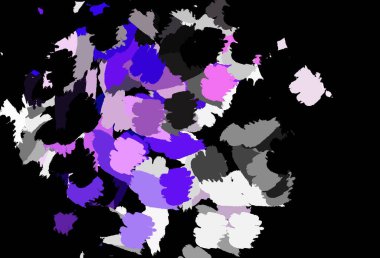 Koyu mor, soyut şekilli pembe vektör dokusu. Soyut gradyan şekilli basit renkli çizimler. Duvar kağıtları için zarif tasarım.