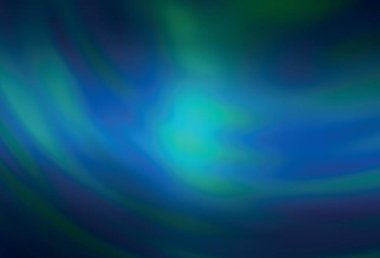 Açık mavi, yeşil vektör bulanık parlak soyut doku. Renkli soyut çizimler ve gradyan. Tasarımlar için arka plan.