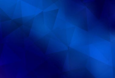 Açık BLUE vektör çokgen arkaplan. Çokgen soyut çizim ve gradyan. Web siteniz için çokgen tasarım.