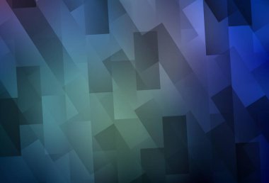 Eşkenar dörtgenli hafif BLUE vektör şablonu. Soyut stil ve dikdörtgenlerle dekoratif tasarım. Reklamlar için desen.