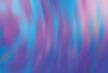 Açık pembe, mavi vektör soyut bulanık arkaplan. Görüntü tarzında tamamen yeni bir renkli çizim. Web siteniz için bulanık tasarım.