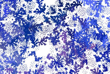 Soyut biçimlerde hafif BLUE vektör dokusu. Soyut tarzda rengarenk gradyan şekilleri olan bir resim. Bir cep telefonu için arka plan.