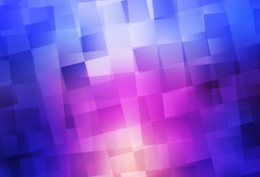 Açık mavi, eşkenar dörtgenli kırmızı vektör şablonu. Dikdörtgenli soyut gradyan çizimi. Web siteleri için şablon kullanılabilir.