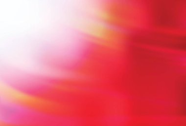 Açık kırmızı vektör soyut parlak doku. Gradyan tasarımlı, soyut, ışıltılı çizimler. Tasarımlar için arka plan.