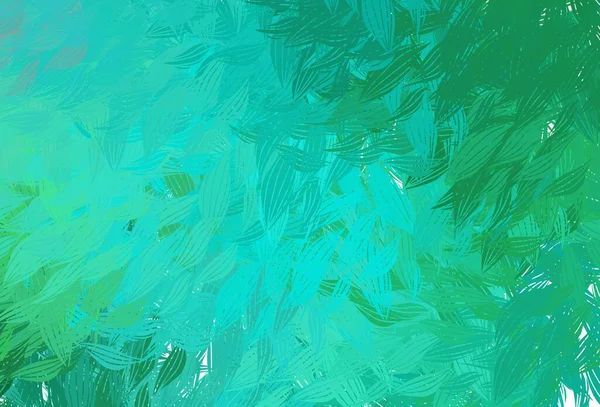 Светло Зеленый Векторный Отскок Мемфисом Красочные Хаотические Формы Градиентом Современном — стоковый вектор