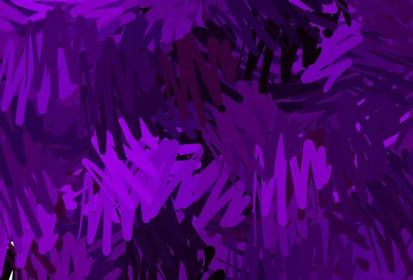 Fondo Vectorial Púrpura Oscuro Con Líneas Rectas Ilustración Abstracta Brillante — Archivo Imágenes Vectoriales