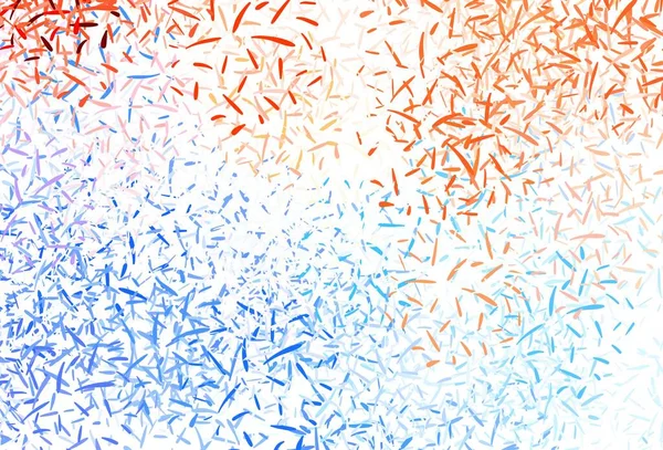 Світло Блакитна Жовта Векторна Текстура Кольоровими Лініями Блискуча Кольорова Ілюстрація — стоковий вектор