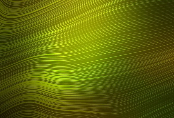 Vettore Verde Scuro Offuscato Modello Luminoso Elegante Illustrazione Luminosa Con — Vettoriale Stock