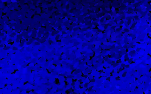 Темный Синий Вектор Искушает Хаотичными Шагами Иллюстрация Красочными Градиентными Формами — стоковый вектор