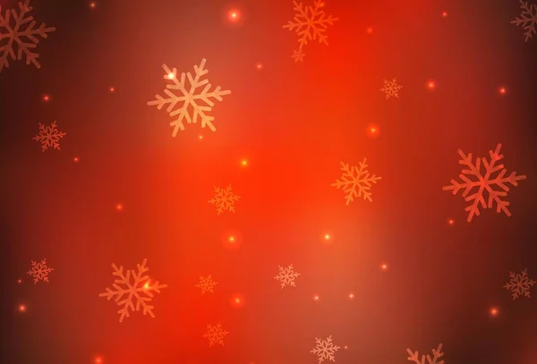 Светло Красный Векторный Узор Рождественском Стиле Красочный Дизайн Рождественском Стиле — стоковый вектор
